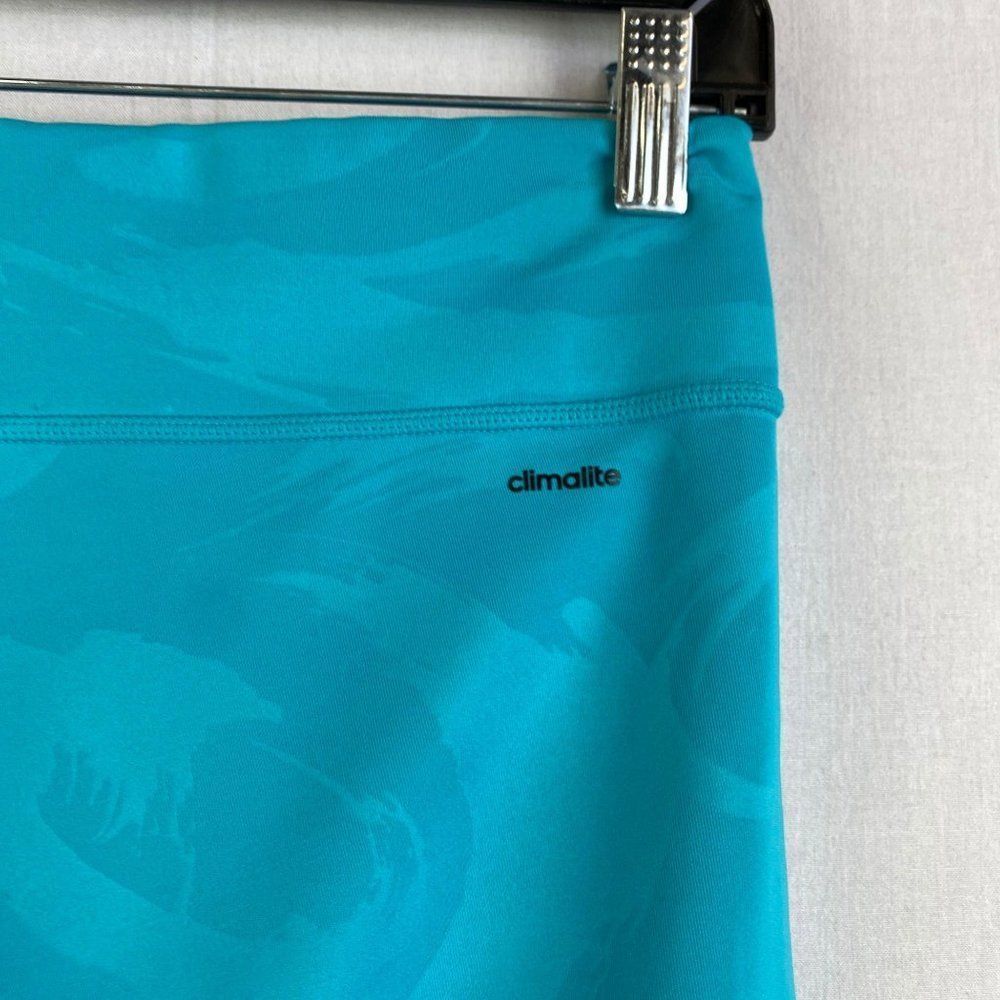 ADIDAS Blue Pattern Capri - Picture 4 of 7